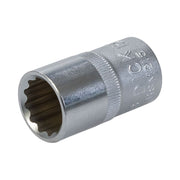King Dick Socket SD 1/2" Metric 12pt 15mm King Dick - Dynamic Drive