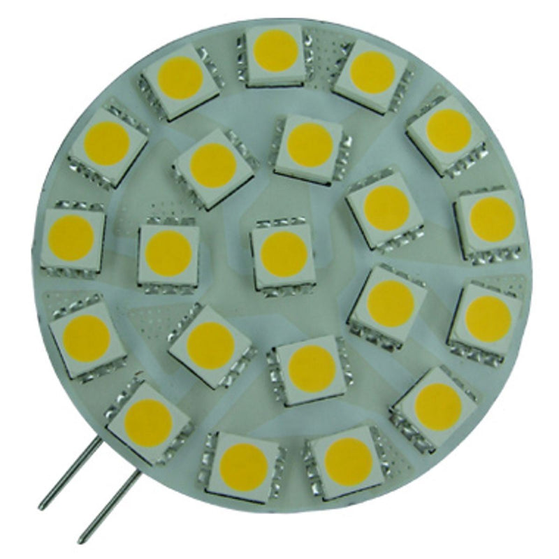 21 LED G4 Side Pin Bulb Cool White Aten Lighting - Dynamic Drive