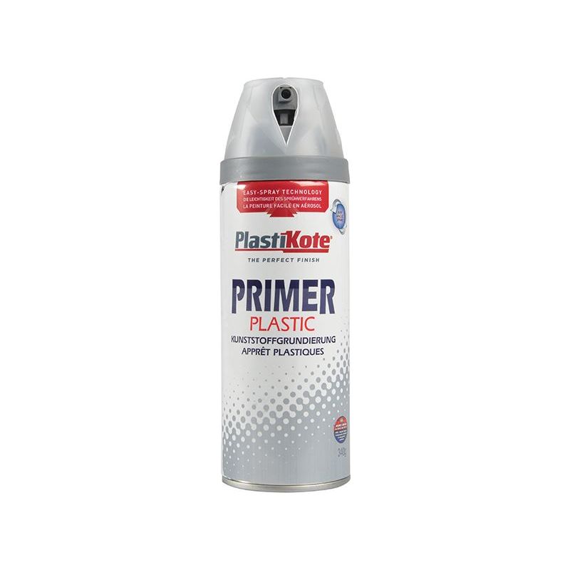 Plastikote Twist & Spray Plastic Primer 400ml PlastiKote - Dynamic Drive