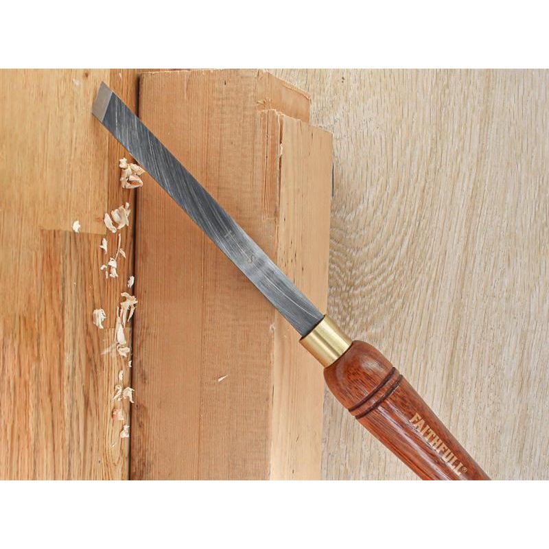 Faithfull HSS Turning Chisel 15mm Plain Skew Faithfull - Dynamic Drive