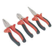 Sealey Pliers Set 3pc AK8521 Sealey - Dynamic Drive