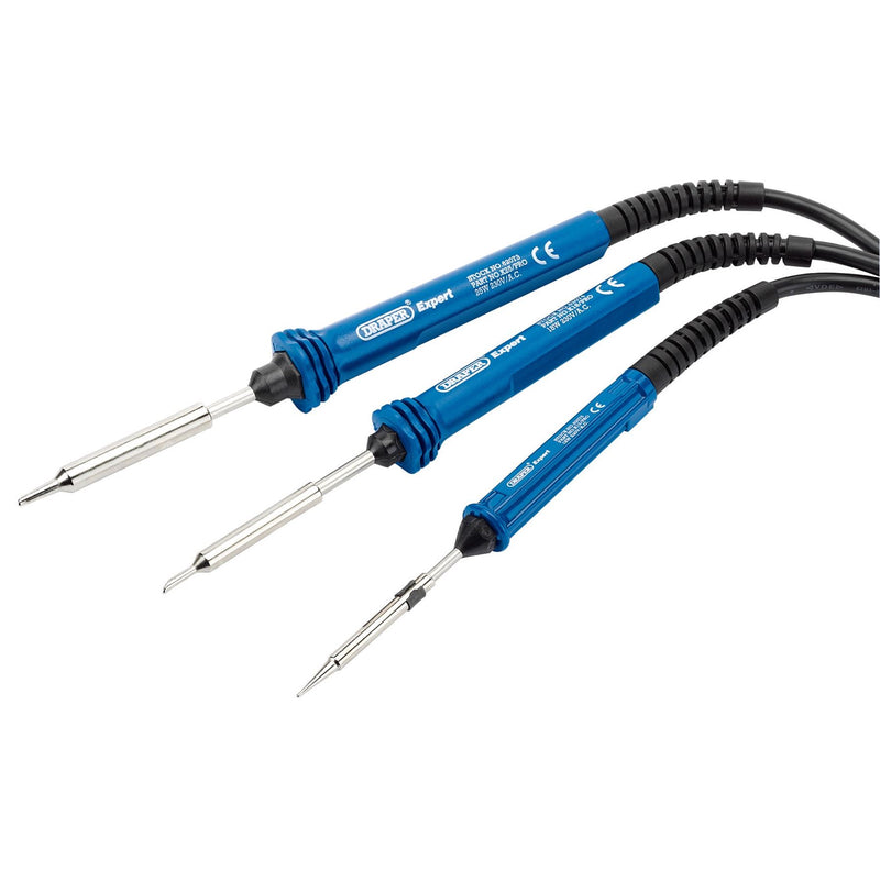 Draper 230V Soldering Iron with Plug, 25W 62073 Draper - Dynamic Drive