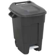 Sealey Refuse/Wheelie Bin with Foot Pedal 100L Black BM100P Sealey - Dynamic Drive