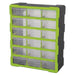 Sealey Cabinet Box 18 Drawer Hi-Vis Green/Black APDC18HV Sealey - Dynamic Drive
