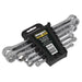 Sealey TRX-Star* Double End Spanner Set 6pc S01107 Siegen by Sealey - Dynamic Drive
