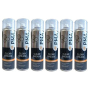 6x PMA Clear Spray Grease 500ml Water Resistant Aerosol Lubricant PTFE Chain etc PMA - Dynamic Drive