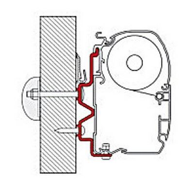 98655-918 ADAPTOR RAPIDO 90DF-10-450 Fiamma  - Dynamic Drive