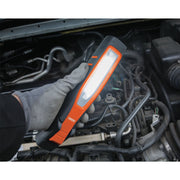 Draper COB/SMD LED Rechargeable Inspection Lamp, 10W, 1,000 Lumens, Orange 11766 Draper - Dynamic Drive