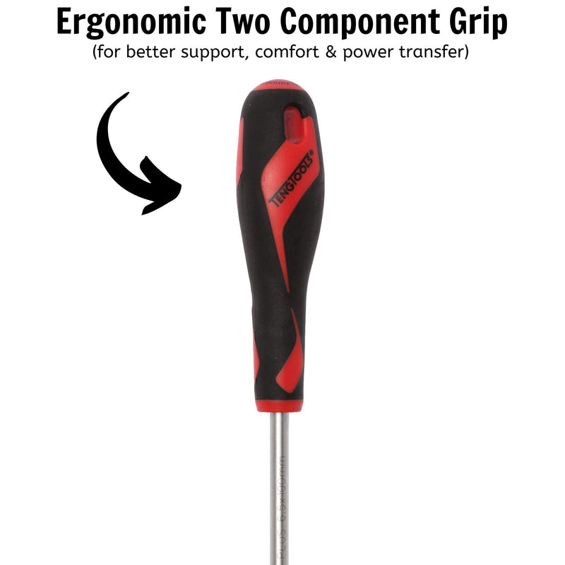 Teng Tools Flat Screwdriver 1.2 x 6.5 x 100mm M Teng Tools - Dynamic Drive