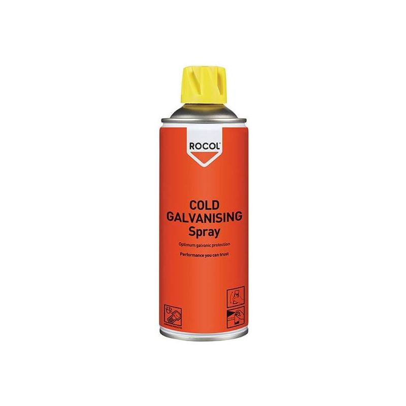 Rocol COLD GALVANISING Spray 400ml ROCOL - Dynamic Drive