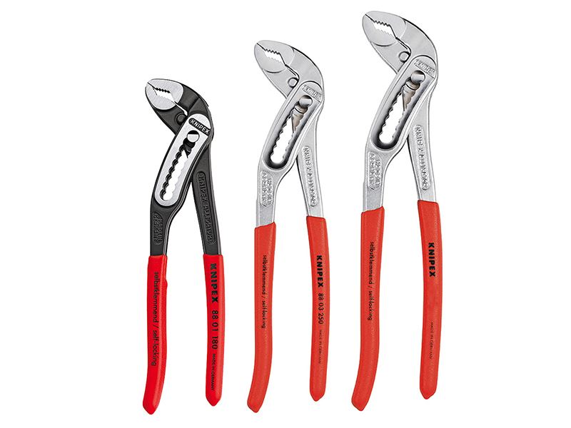 Knipex Alligator® Water Pump Pliers Set, 3 Piece Knipex - Dynamic Drive