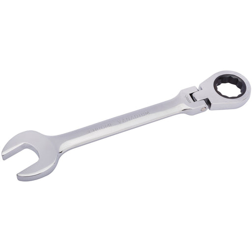 Draper HI-TORQ Metric Flexible Head Ratcheting Combination Spanner, 30mm Draper - Dynamic Drive