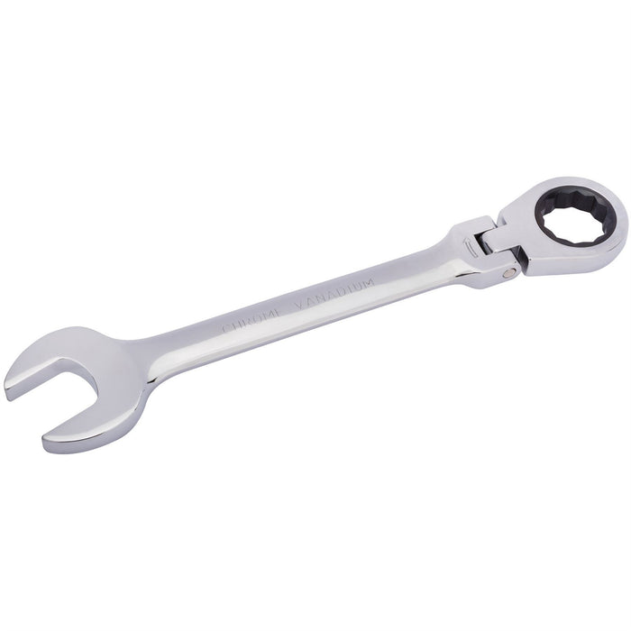 Draper HI-TORQ Metric Flexible Head Ratcheting Combination Spanner, 30mm Draper - Dynamic Drive