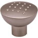 AG Dimpled Knob 33mm in Brushed Nickel AG - Dynamic Drive