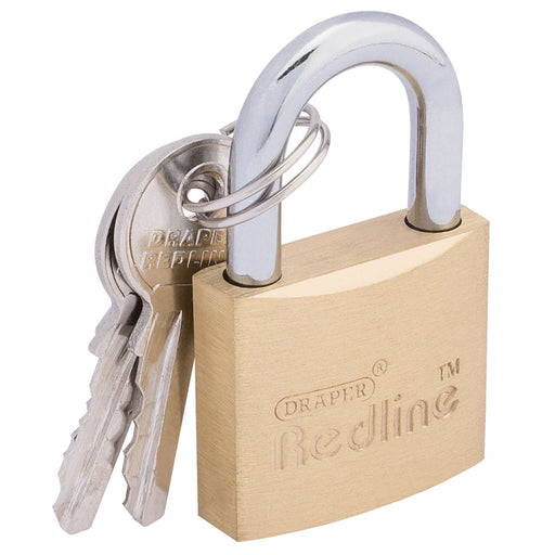 Draper Brass Cylinder Padlock, 30mm 68021 Draper - Dynamic Drive