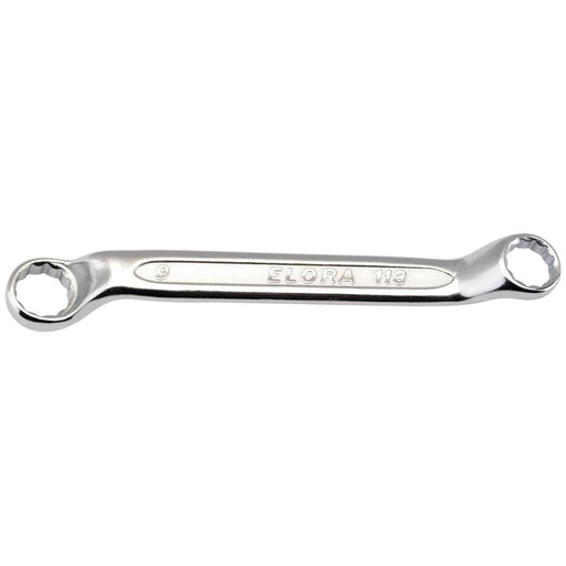 Draper Elora Midget Deep Crank Metric Ring Spanner, 8 x 9mm 02612 Draper - Dynamic Drive
