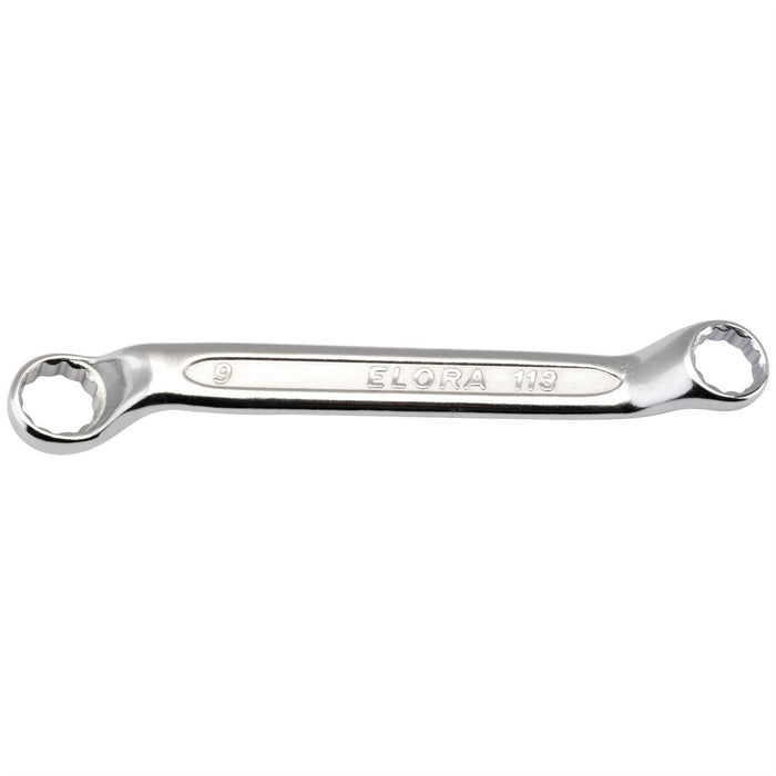 Draper Elora Midget Deep Crank Metric Ring Spanner, 8 x 9mm 02612 Draper - Dynamic Drive