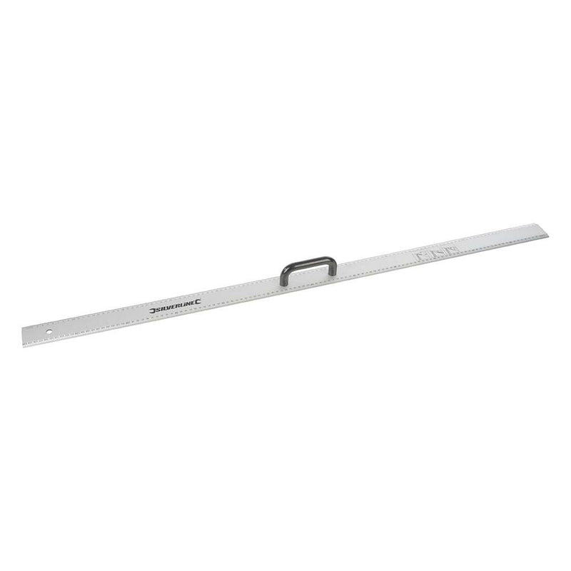 Silverline Aluminium Rule with Handle 1200mm Silverline - Dynamic Drive