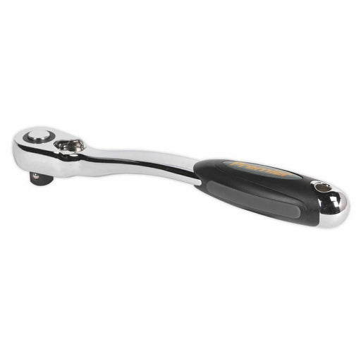Sealey Premier Ratchet Handle 1/2" Drive 72 Tooth Offset Pear Head Socket Wrench Sealey - Dynamic Drive