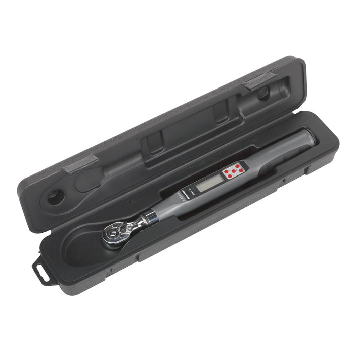 Sealey Torque Wrench Digital 3/8"Sq Drive 8-85Nm(5.9-62.7lb.ft) STW308 Sealey - Dynamic Drive
