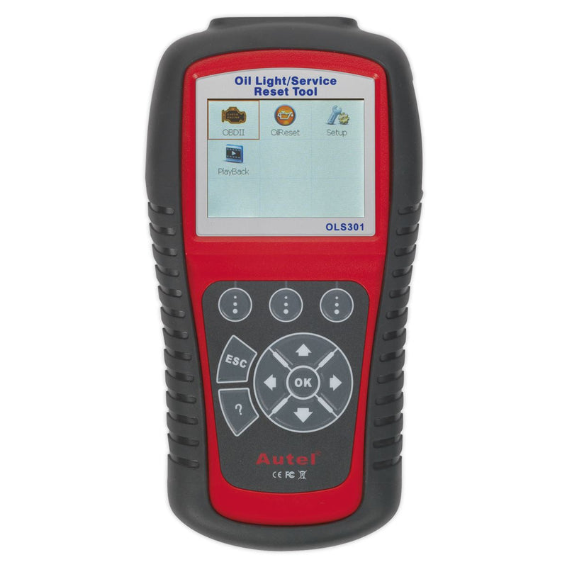 Sealey Autel EOBD Code Reader Oil & Service Reset Tool OLS301 Sealey - Dynamic Drive