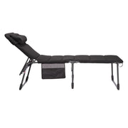 Crespo Lounger AP/363 Air Deluxe Black Crespo - Dynamic Drive