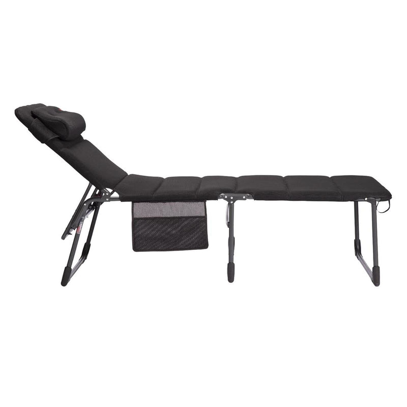 Crespo Lounger AP/363 Air Deluxe Black Crespo - Dynamic Drive