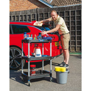 Draper 3 Tier Workshop Trolley 04612 Draper - Dynamic Drive