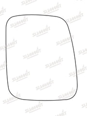 Summit Stick-On Commercial Mirror Glass fits VW Transporter 90 on RHS Summit - Dynamic Drive