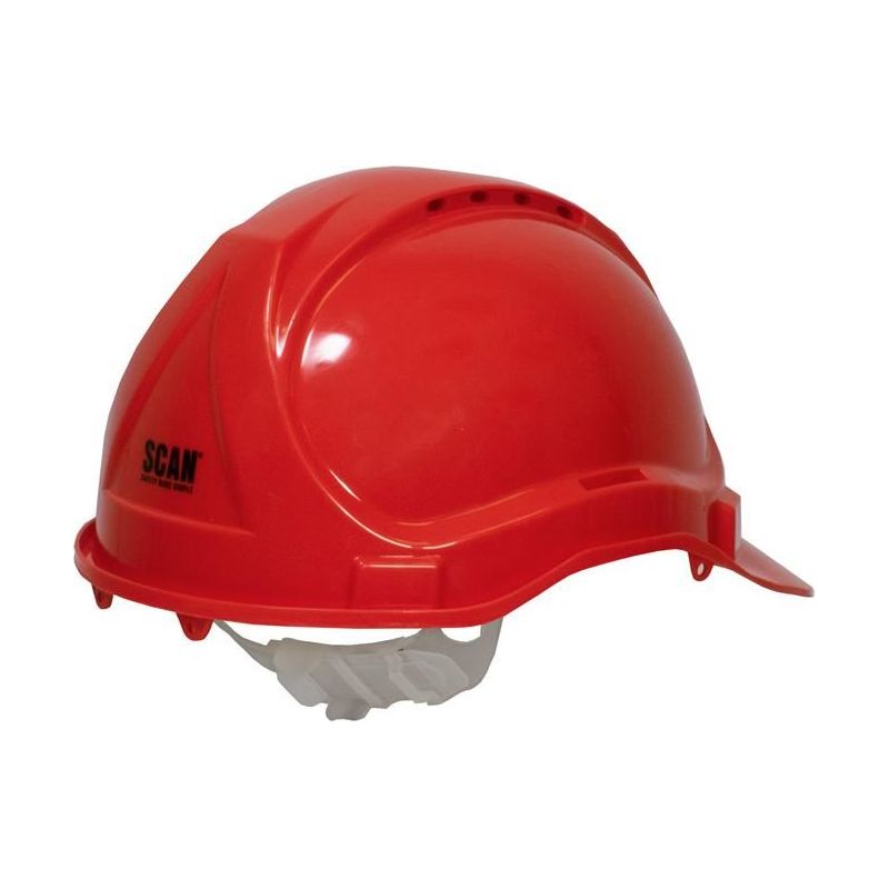 Scan Safety Helmet - Red Scan - Dynamic Drive