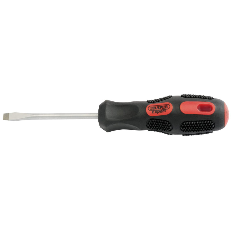 Draper Plain Slot Flared Tip Screwdriver, 5 x 75mm 40006 Draper - Dynamic Drive
