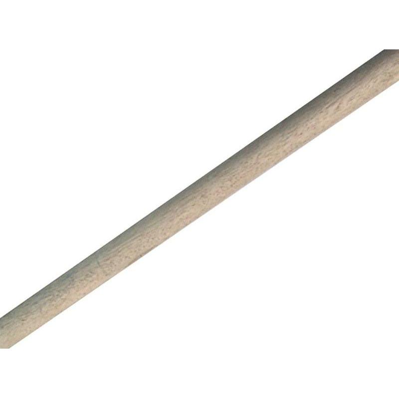 Faithfull Wooden Broom Handle 1.37m x 28mm (54 x 1.1/8in) Faithfull - Dynamic Drive
