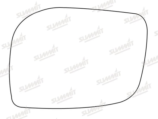 Summit Stick-On Standard Mirror Glass fits Range Rover LHS Summit - Dynamic Drive