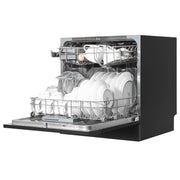 Baridi Tabletop Dishwasher 8 Place Settings 8L Capacity - Black DH88 Baridi - Dynamic Drive