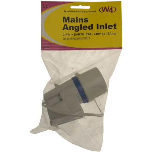 W4 Mains Angled Inlet 20012 W4 - Dynamic Drive