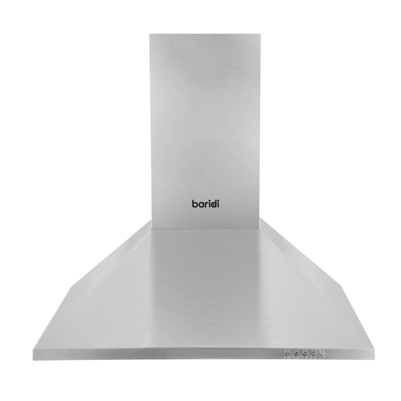 Baridi Cooker Hood with Carbon Filters 60cm - Stainless Steel DH126 Baridi - Dynamic Drive