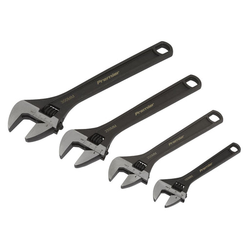 Sealey Adjustable Wrench Set 4pc AK9567 Sealey - Dynamic Drive