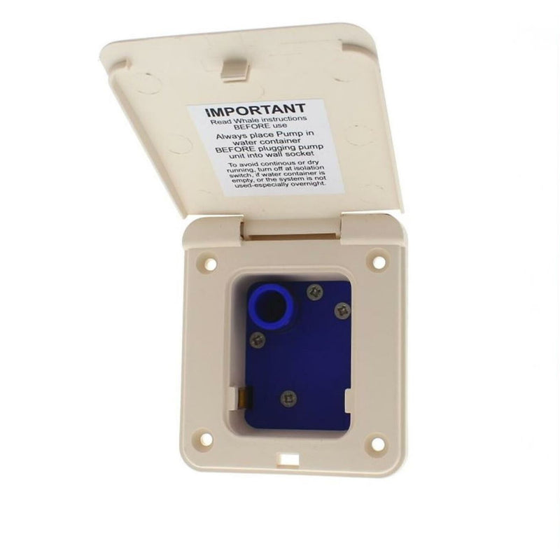 Whale Water Pump Watermaster Inlet Housing ES1001 In Ivory Whale  - Dynamic Drive