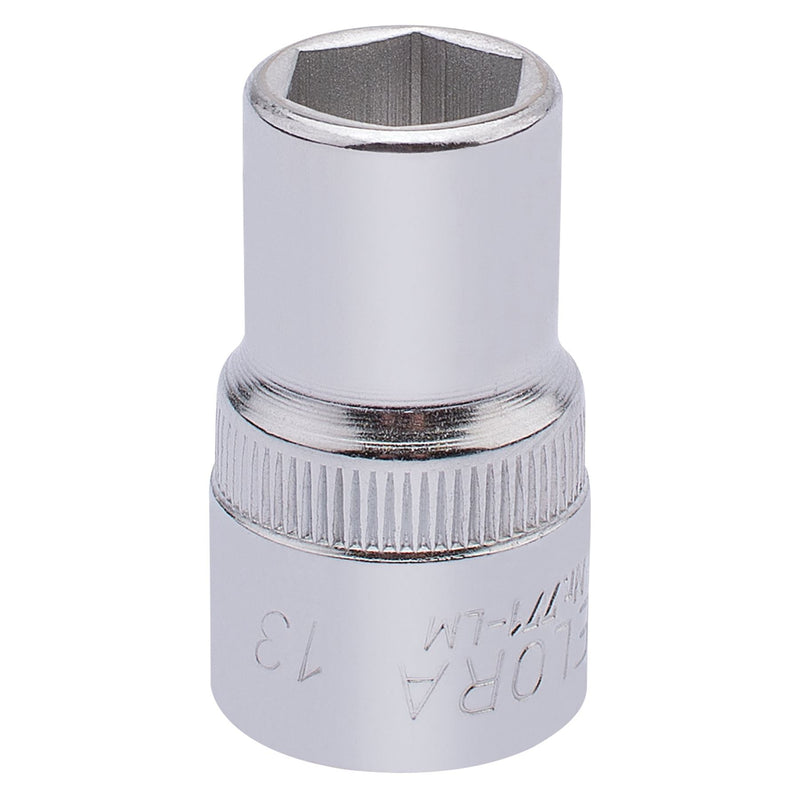 Draper Elora Hexagon Socket, 1/2" Sq. Dr., 13mm 15302 Draper - Dynamic Drive
