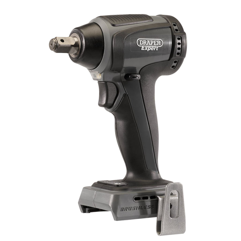 Draper XP20 20V Brushless Impact Wrench, 1/2" Sq. Dr., 300Nm (Sold Bare) 55929 Draper - Dynamic Drive
