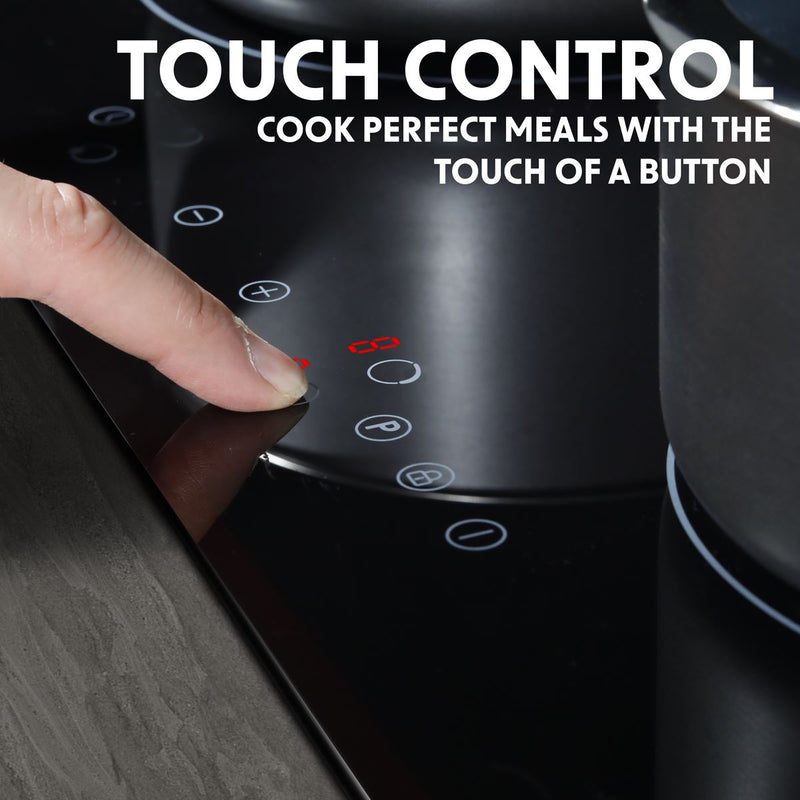 Baridi Integrated Induction Hob with 4 Cooking Zones 60cm 2800W Output Baridi - Dynamic Drive