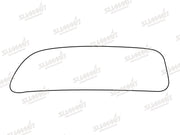 Summit Stick-On Commercial Lower Blind-Spot Mirror Glass fits Fiat Dobl?? RHS Summit - Dynamic Drive