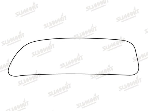 Summit Stick-On Commercial Lower Blind-Spot Mirror Glass fits Fiat Dobl?? RHS Summit - Dynamic Drive