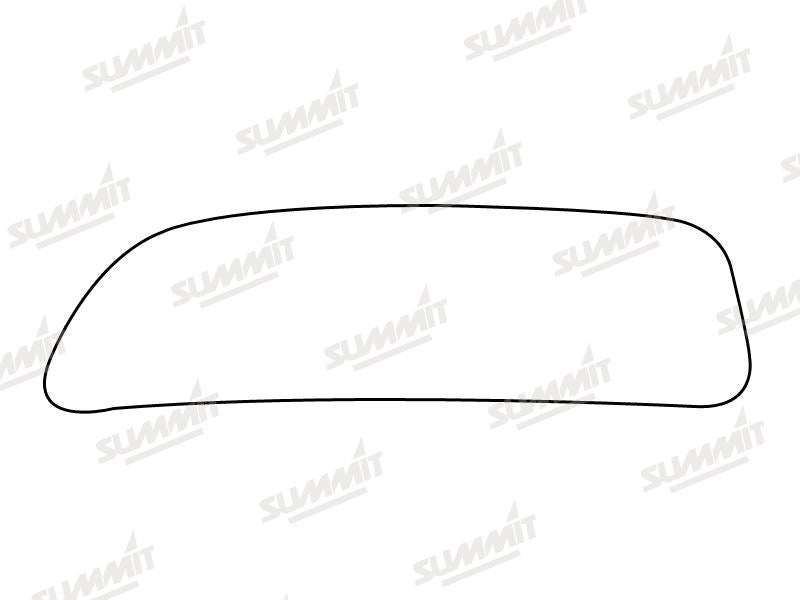 Summit Stick-On Commercial Lower Blind-Spot Mirror Glass fits Fiat Dobl?? RHS Summit - Dynamic Drive