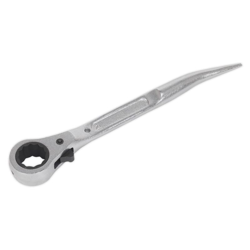 Siegen 21mm Ratchet Scaffold Podger Reversible Socket Wrench Scaffolders Siegen  - Dynamic Drive