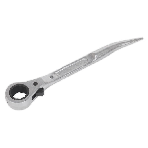 Siegen 21mm Ratchet Scaffold Podger Reversible Socket Wrench Scaffolders Siegen  - Dynamic Drive