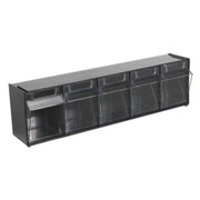 Sealey Stackable Cabinet Box 5 Bins APDC5 Sealey - Dynamic Drive