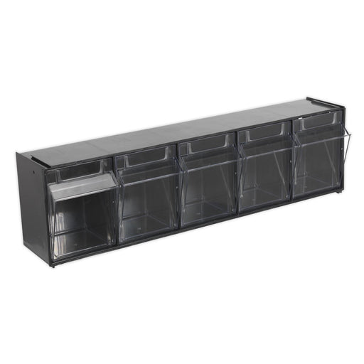 Sealey Stackable Cabinet Box 5 Bins APDC5 Sealey - Dynamic Drive