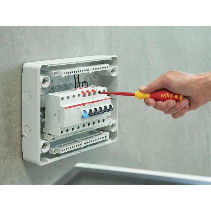 Wiha SoftFinish® electric slimFix Screwdriver Slotted 3.5 x 100mm Wiha - Dynamic Drive