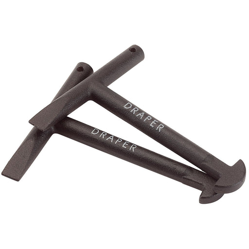 Draper Manhole Keys, 2 x 130mm 89721 Draper - Dynamic Drive